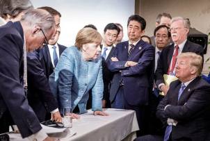 G7峰会不欢而散，各国“斗图”原来是为了这件事 