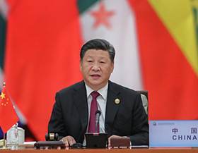 北京峰会圆桌会议习近平主席主持通过北京宣言和行动计划