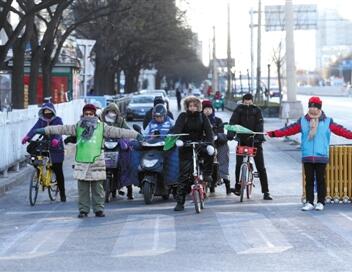 绿色啄木鸟北京宣武门路口守护斑马线活动负责人吴淑娟 