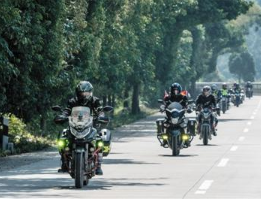 社会 摩旅者归乡路浪漫：总里程1200公里 计划3天完成 