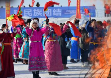 内蒙古克什克腾第十三届冬季旅游节开幕 