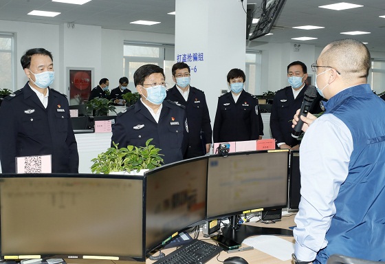 赵克志在国家反诈中心调研时强调：坚决遏制电信网络诈骗犯罪