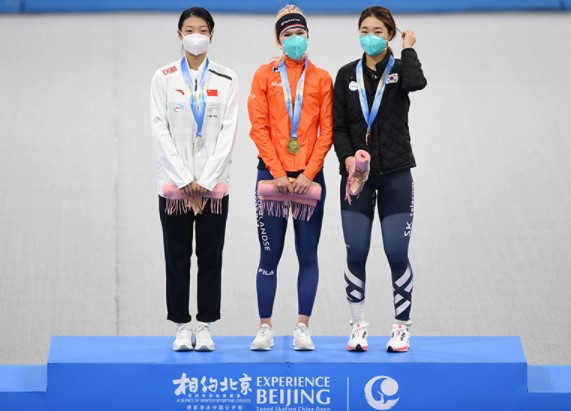 速度滑冰——“相约北京”中国公开赛开赛 